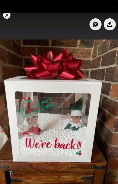 Natal, Welcome Back Elf, Elf Idea, Elf Ideas Easy, Awesome Elf On The Shelf Ideas, Elf Magic, Elf Activities, Xmas Elf, Elf Antics