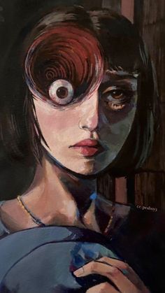 Arte Peculiar, Junji Ito, Arte Obscura, Dark Art Illustrations, Arte Inspo, Scary Art, Arte Sketchbook, Creepy Art, Ethereal Art