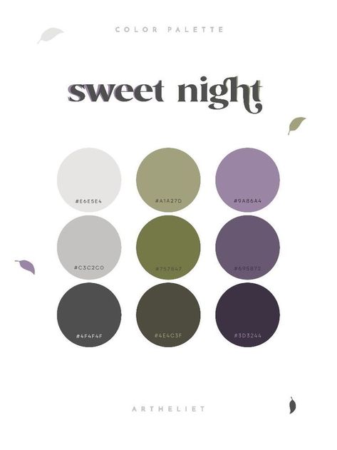 Green And Purple Paint Schemes, Sage And Purple Wedding Color Palettes, Grey Green White Colour Palette, Purple Color Palette Office, Purple And White Colour Palette, Green Purple Grey Colour Palettes, Grey Violet Aesthetic, Aesthetic Color Palettes Purple, Purple Green Grey Color Palette