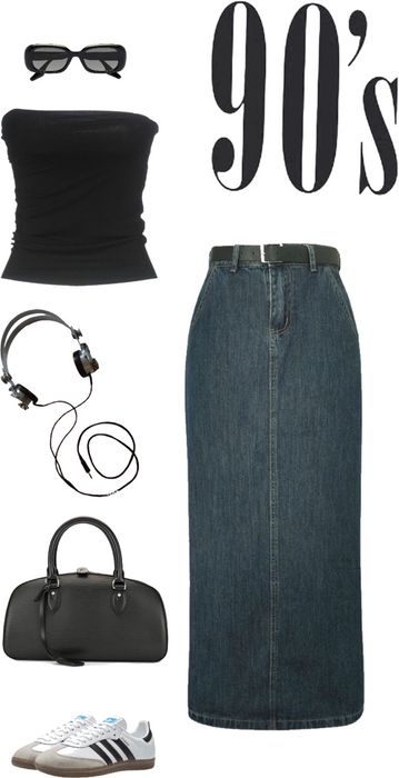 90s Outfit | ShopLook 1990s Inspired Outfit, 90 Casual Outfits, Shoes 90s Style, 90s Dressy Outfits, 90s Minimalist Outfits, 1998 Outfits, 90s Wardrobe, 1993 Fashion Outfits, 80s 90s 2000s Fashion