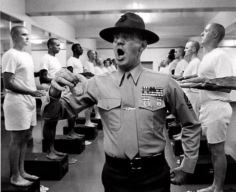 10 Things You Never Realized About Full Metal Jacket | Task & Purpose R Lee Ermey, Tigre Y Dragon, Drill Sergeant, Gunnery Sergeant, Literary Nonfiction, Drill Instructor, Metal Jacket, Fatal Attraction, Full Metal Jacket