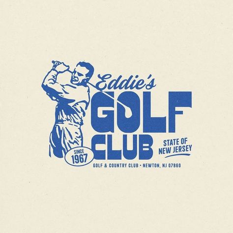 Good Time Retro (@goodtimeretro) • Instagram photos and videos Vintage Golf Logo, Golf Typography, Sport Logo Branding, Barbershop Branding, Golf Graphic Design, Vintage Typography Logo, Logos Design Ideas, Retro Logo Inspiration, Graphic Design Clothing