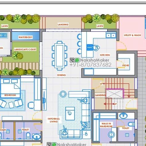 Front Wall Design, Home Architecture, Front Wall, Ground Floor Plan, Structure Design, Call Whatsapp, Architecture Interior, Ground Floor, Design Services