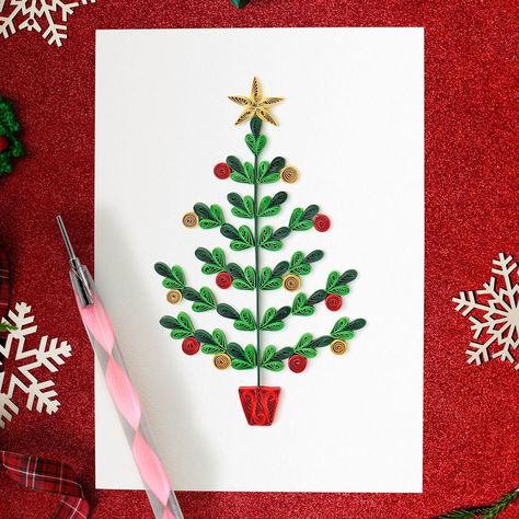 Katy Sue Designs Crafts (@katysuedesignscrafts) • Instagram photos and videos Quilling Instructions, Christmas Quilling, Card Making Embellishments, Quilling Christmas, Paper Quilling Patterns, Card Making Kits, Card Making Supplies, Quilling Patterns, Shaped Cards