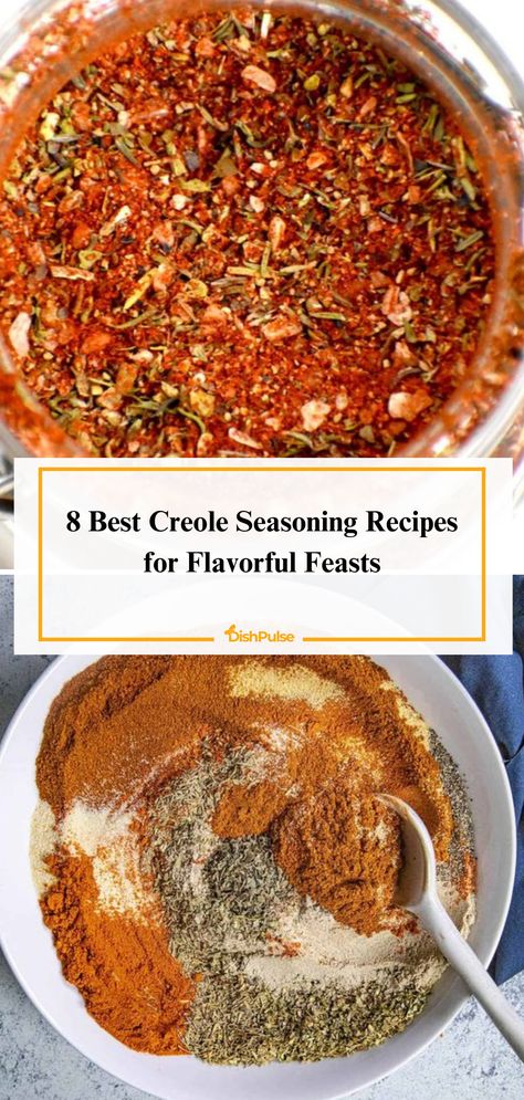 Spice up your feasts with the 8 Best Creole Seasoning Recipes! From traditional blends to unique twists, add a touch of New Orleans flavor to every dish. 🌶️🥘 


#DishPulse #CreoleSeasoningMagic #FlavorfulFeasts #RecipeInspiration #SouthernCuisine #FoodieFaves #HomeCooking New Orleans Seasoning, Creole Seasoning Recipe, New Orleans Recipes Authentic, Cajun Spice Recipe, Saltimbocca Recipe, Cajun Shrimp Recipes, Boiled Egg Recipes, Louisiana Cuisine, Hard Boiled Egg Recipes