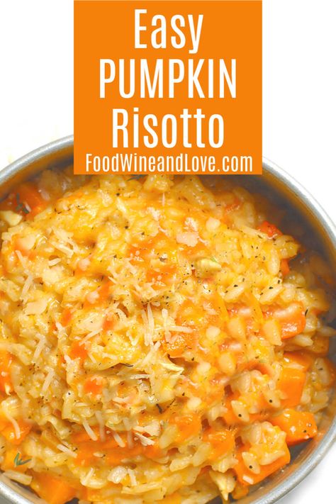 Risotto Pumpkin, Recipe Risotto, Pumpkin Risotto Recipes, Healthy Autumn, Bologna Recipes, Pumpkin Recipes Dinner, Pumpkin Rice, Risotto Recipes Easy, Risotto Dishes