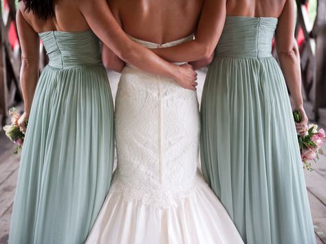 2 Bridesmaids, Wedding Bridesmaids Dresses Blue, Bridesmaid Duties, Bridesmaids Photos, Blue Bridesmaid Dresses, Wedding Shots, Bridesmaid Gown, Chiffon Bridesmaid, Wedding Pics