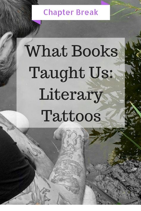 Have you checked out our various Features pages lately? Julie and I are all about Features posts. (Who doesn’t need an occasional break from reviews?) In this new feature post, we will be discussing What Books Taught Us. And no, we don’t mean cooking, crafting, or organizing. We are talking about serious, useful skills. Like how to pick a literary tattoo. We want to make sure all of our readers are prepared! Do you regret that Tweety Bird/Tasmanian Devil/Micky Mouse tattoo from col... Writer Tattoos, Tattoos From Books, Tattoos For Readers, Reader Tattoo, Writer Tattoo, Literary Tattoo, Book Lover Tattoo, Useful Skills, Mouse Tattoo