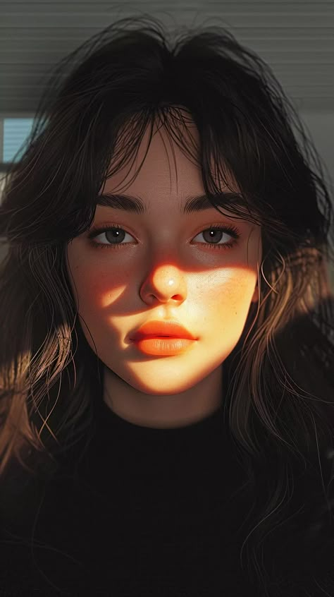 Must-See inspiring artwork mentored by ThetaCursed, License: CC BY-NC 4.0 Sunlight On Face, Sunlight Art, Girl Photographer, Tears Art, Islamic Art Canvas, Pencil Sketch Images, Shadow Photos, Story Ideas Pictures, Digital Portrait Art