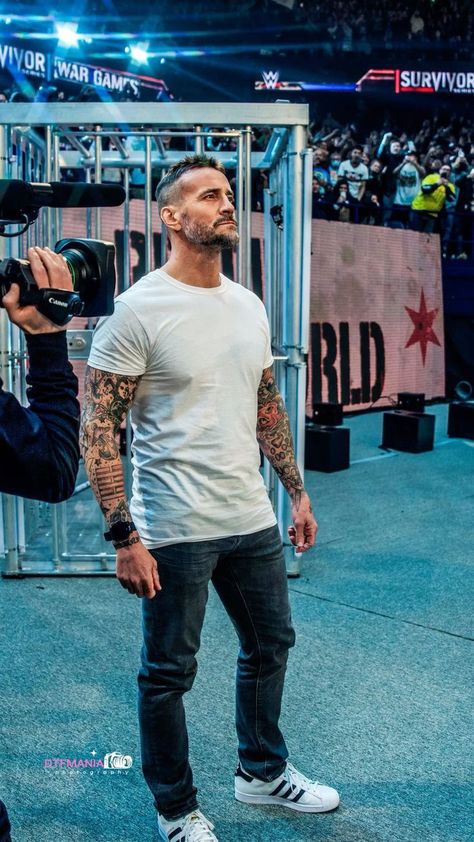 CM Punk Cm Punk Tattoos, Best Comebacks, Wwe Survivor Series, Punk Wallpaper, Wrestling Posters, Tna Impact, Punk Poster, Survivor Series, Logo Design Video