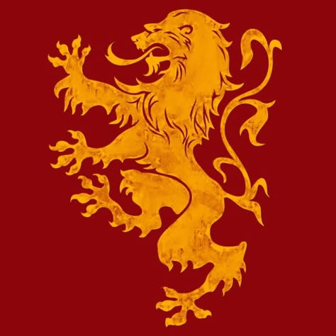 Golden Lion Lion Crest, Lion Heraldry, Gold Lion Aesthetic, Lannister Lion, Urban Logo, Medieval Shields, Heraldry Design, Golden Lions, Red Lion