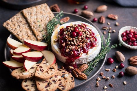 Baked Brie with Pecans and Cranberry Orange Chutney – Millican Pecan Cranberry Orange Chutney, Baked Brie With Pecans, Brie With Pecans, Orange Chutney, Whipped Feta Dip, Brie Recipes, Feta Dip, Roasted Pecans, Whipped Feta