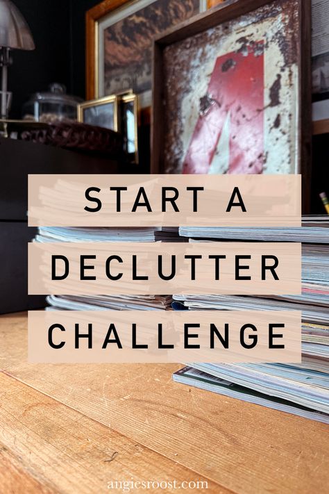 Want to kick start a decluttering and home organizing project off in a fun way? Try starting with a declutter challenge. How it works, declutter one item on day one, two items on day two, three items on day three, and so on. Challenge a friend or just see how far you can get. Visit the blog for more details on how to do a declutter challenge along with some of my favorite decluttering tips to make it fun (or as fun as possible). Decluttering Challenge 30 Day, 30 Day Declutter Challenge, Decluttering Inspiration, Declutter Challenge, Decluttering Tips, Things That Matter, Todo List, Home Organizing, Organize Declutter