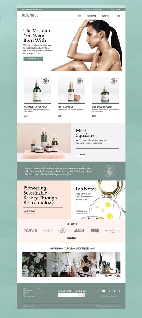 Biossance Branding + Design | Bartlett Brands