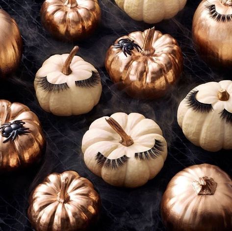 #halloweendecorations #beautyaddict #cute #gold #pumpkindecor Esthetician Pumpkin, Eyelashes Wallpaper, Eyelashes Quotes, Eyelash Studio, Lash Room Decor, Lash Quotes, Eyelash Technician, Eyelash Extentions, Lash Room