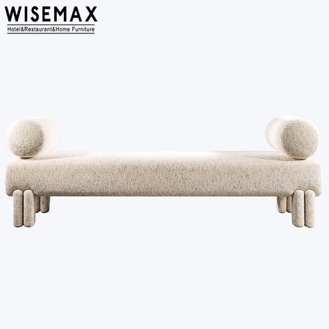 Wisemax Furniture Creative Design Bedroom Fabric Long Ottoman Chair Living Room Floor Lounge Bench Chair Bed End Ottoman Bench - Buy Bench Chair,Ottoman Bench,Ottoman Chair Product on Alibaba.com Bench Designs, Furniture Market, Furniture Hacks, Light And Space, Living Room Flooring, The Invisible, Italian Furniture, Ottoman Bench, Furniture Design Modern