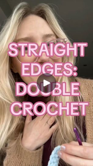 86K views · 7.9K reactions | I had such a huge response to my last video on how to make straight edges with single crochet, so here’s your tutorial for double crochet! Did you know about this crochet technique? #crochet #crocheting #crochetersofinstagram #crocheting #crochetlover #crochetaddiction #crochettips #crochettutorial #crochetpattern #amigurumis #amigurmiscrochet #amigurumis #crochetaddict #crochethack #crochetinspiration | Gracefully Made | gracefully.made.uk · Original audio Half Double Crochet Tutorial, Crochet Washcloth Pattern, Crochet Hack, Half Double Crochet Stitch, Washcloth Pattern, Crochet Afgans, Crochet Washcloth, Crochet Stitches For Beginners, Stitch Crochet