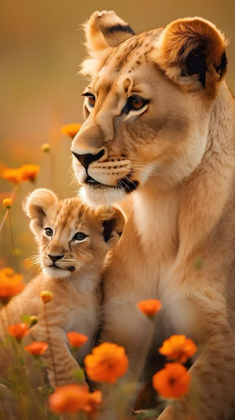 Lioness Images, Baby Lion Cubs, Female Lion, Lion Photography, Abstract Animal Art, Lion Love, Wild Animals Pictures, Lion Images, Lion Canvas