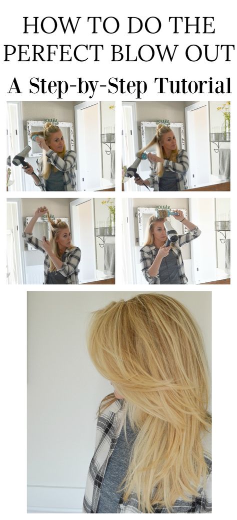 How To Style Long Layered Hair At Home, How To Do A Hair Blow Out At Home, How To Do The Perfect Blowout, How To Do An At Home Blowout, Blow Drying Hair Tips Perfect Blowout, Self Blowout Hair, How To Blow Dry Long Hair For Volume, What Is A Blowout Hair, How To Give Your Hair A Blowout