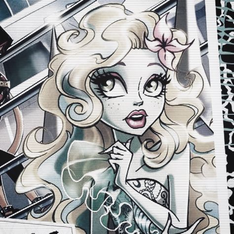 Frankie Stein Pfp Icon, Cartoon Profile Pics Blonde Blue Eyes, Faiza Core, Blonde Pfp, Barbie Pfp, Irl Pfps, Arte Monster High, Monster High Pictures, Moster High