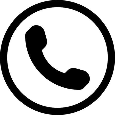 Auricular phone symbol in a circle Free Icon |  #Freepik #freeicon #circle #phone #telephone #sign Chaise Longue, Round Border, Phone Logo, Cusco Peru, Cloud Drawing, Kawaii Doodles, Vector Free Download, Phone Icon, Image Hd