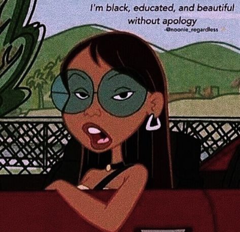 black girl aesthetic, black girl magic Aesthetic Black, Cartoon Girl, Black