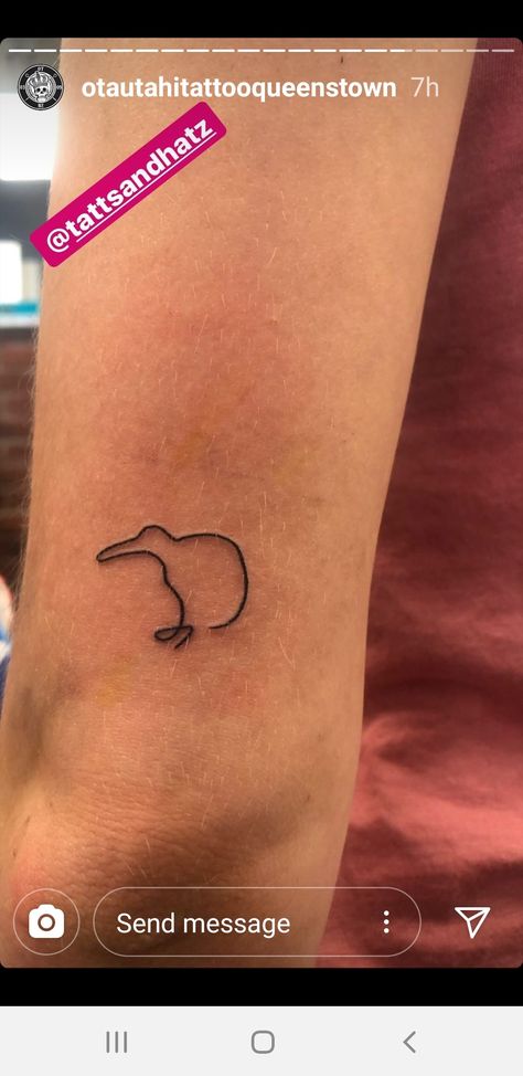 New Zealand Outline Tattoo, Small Kiwi Tattoo, New Zealand Tatoos, Kiwi Tattoo New Zealand, Small New Zealand Tattoo, New Zealand Bird Tattoo, Kiwi Bird Tattoo New Zealand, New Zealand Inspired Tattoo, Nz Tattoo Ideas