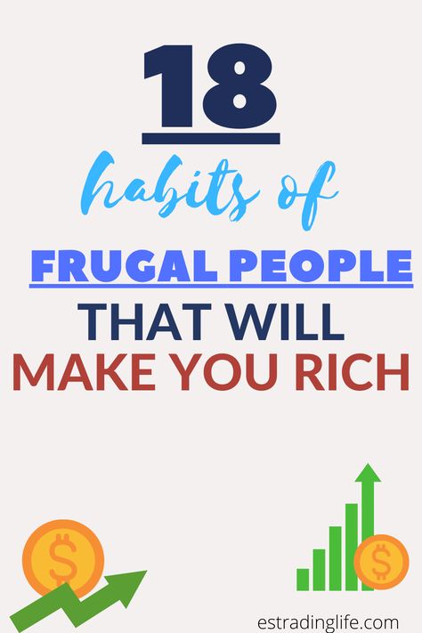 If you want to live a frugal life, you have come to the right place. This article has all the frugal living habits you need to master in order to successfully life a frugal life. Leran more. ////frugal habits, habits of frugal people, frugal living tips, frugal hacks, frugal living tips, extreme frugal, extreme frugal life, frugal living ideas///#frugalhabits #habitsoffrugalpeople #frugallivingtips #frugalhacks #frugallivingtips #extremefrugal #extremefrugallife #savingtips #budgetingtips Frugal Hacks, Living Cheap, Frugal Living Ideas, Living Frugal, Invest In Your Health, Frugal Habits, Saving Money Frugal Living, Penny Pinching, Teaching Life Skills