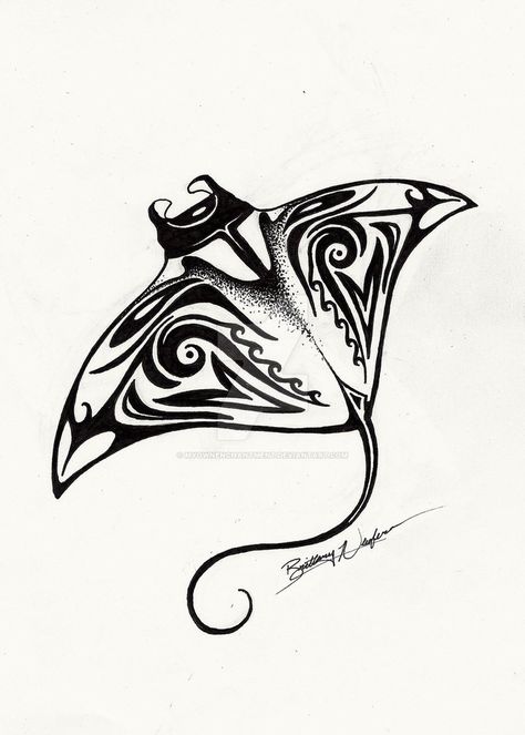 Manta Ray Tattoo, Stingray Tattoo, Ray Tattoo, Hawaii Tattoos, Tier Tattoo, Maori Tattoo Designs, Ocean Tattoos, Hawaiian Tattoo, Shark Tattoos