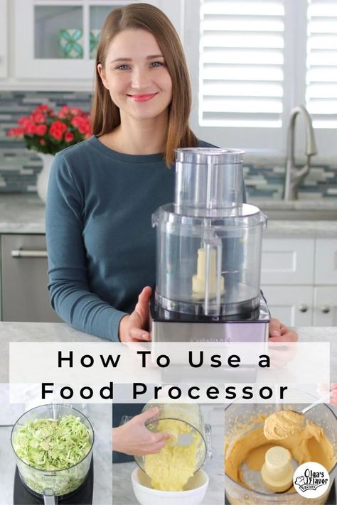 How To Use a Food Processor - Olga's Flavor Factory Food Processor Baking Recipes, Magimix Food Processor Recipes, Ninja Processor Recipes, Uses For Food Processor, How To Use A Food Processor, Vitamix Food Processor Recipes, Kitchenaid Food Processor Recipes, Recipes For Food Processor, Good Processor Recipes