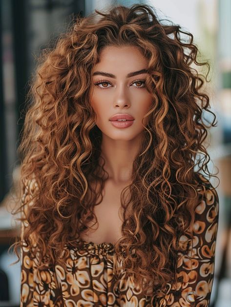 30+ Summer Hair Colors For Dark Hair 2024 - Fashion Tips Tricks Copper Curly Hair, Hair Colors For Dark Hair, Wavy Beach Hair, Copper Hair Color Ideas, Medium Length Hair With Layers, Fall Hair Trends, Copper Hair Color, Colored Curly Hair, Hair 2024