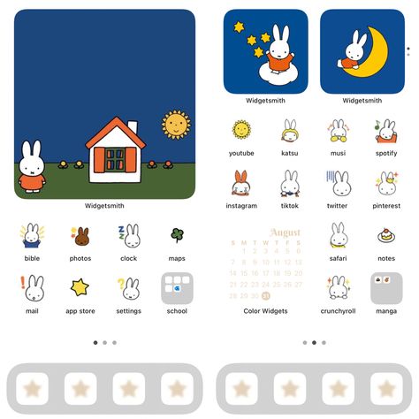 #ios14homescreen #miffy #homescreenios14 #homescreensetup #ios14layout Miffy Ios Homescreen, Miffy Theme Phone, Miffy App Icon, Miffy Iphone Layout, Miffy Clock, Miffy Homescreen Layout, Miffy Phone Layout, Miffy Layout, Miffy Phone Case