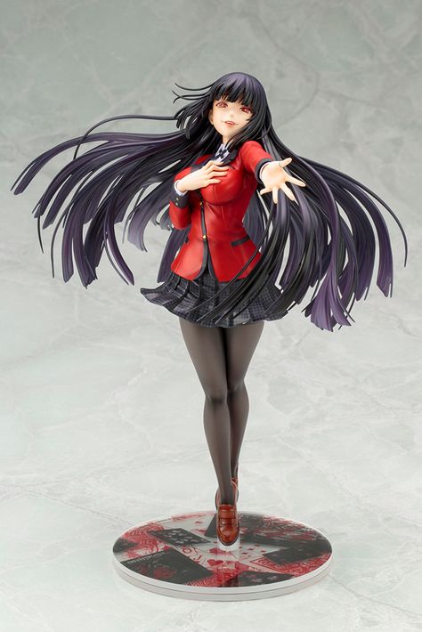 Kakegurui Jabami Yumeko, Phantasy Star Online 2, Action Figures Anime, Jabami Yumeko, Figure Anime, Francisco Goya, Yumeko Jabami, Anime Toys, 캐릭터 드로잉