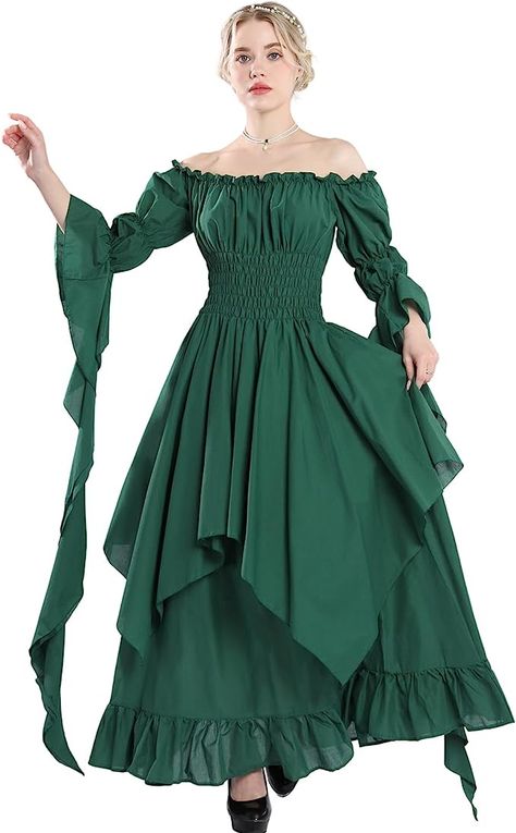 Vestidos Retro, Witch Dress, Gothic Witch, European Dress, Medieval Costume, Glamorous Evening Gowns, Flowing Maxi Dress, Princess Dress, Perfect Dress