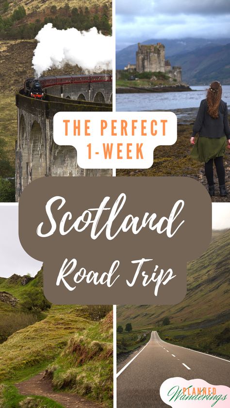 Scotland Itinerary 5 Days, 5 Day Scotland Itinerary, 7 Day Scotland Road Trip, Scotland Week Itinerary, 7 Day Scotland Itinerary, Scotland Highlands Itinerary, One Week In Scotland, Scotland Road Trip Itinerary, 1 Week Scotland Itinerary