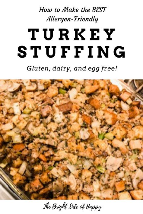 Gluten And Dairy Free Stuffing, Gluten Free Egg Free Stuffing, Egg Free Stuffing Recipe, No Egg Stuffing Recipe, Gluten Free Stuffing Recipes Easy, Gluten Free Dairy Free Stuffing, Gluten Free Vegetarian Stuffing, Gluten Free Recipes For Thanksgiving, Stuffing Recipes No Eggs