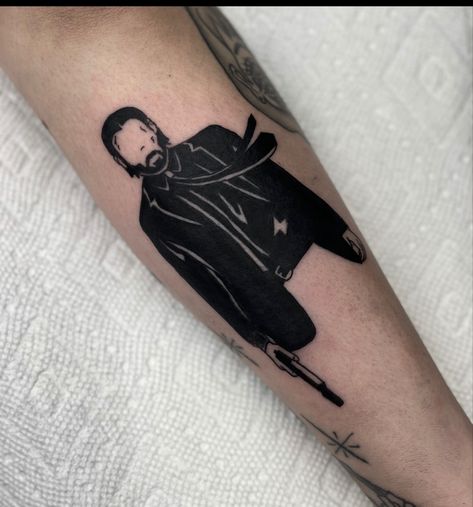 Ragnar Lothbrok Tattoo, John Wick Tattoo, Peaky Blinders Poster, Tattoo Back, Movie Tattoos, Cool Small Tattoos, Funny Tattoos, Anime Tattoos, Piercing Tattoo