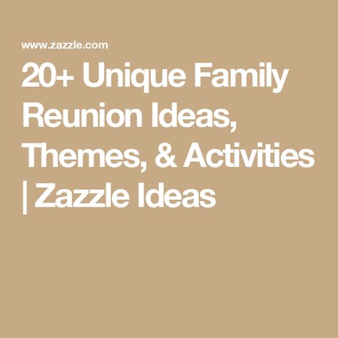 20+ Unique Family Reunion Ideas, Themes, & Activities | Zazzle Ideas Family Reunion Themes Ideas, Reunion Theme Ideas, Family Reunion Ideas Themes, Family Reunion Ideas, Family Reunion Themes, Family Reunion Activities, Superhero Family, Family Reunion Planning, Themes Ideas