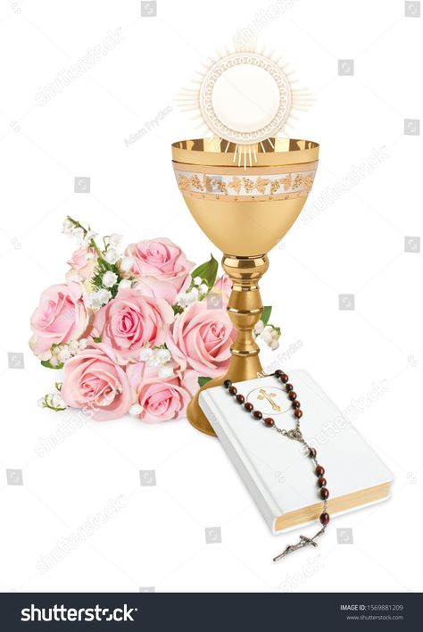 First Holy Communion Background Greetings Cards Stock Photo 1569881209 | Shutterstock Holy Communion Background, Cup Drawing, First Communion Cards, Communion Cups, Mother's Day Photos, Eucharist, Crop Image, First Holy Communion, Color Palette Generator