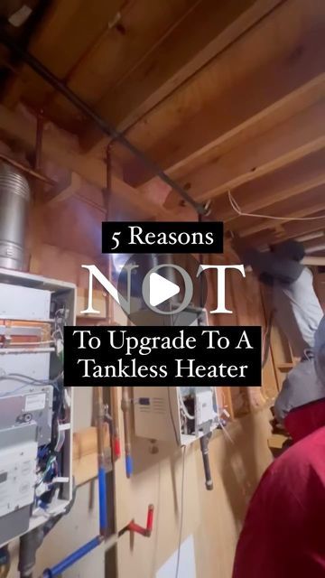 Marine Plumbing Service, Inc. on Instagram: "Thinking of upgrading to a tankless water heater? Here are 5 reasons you SHOULDN’T 👇

💾 But first, SAVE & LIKE this video so you can come back to this post! 

1️⃣Love High Energy Bills?
Stick to your old heater! Why save up to 40% on your energy bill when you can enjoy paying more?

2️⃣Endless Hot Water? No Thanks!
Enjoy the thrill of a cold shower surprise when someone’s using the dishwasher. Who needs the luxury of unlimited hot water?

3️⃣Space? Who Needs It? 
Cling to that bulky old tank. Those extra square feet in your home are overrated anyway.

4️⃣Longevity is Overrated:
Why go for a system that can last over 20 years when you can replace your traditional heater every 10 years? Keeps life exciting!

5️⃣Environmentally Friendly? Pfft!
Em Tankless Hot Water Heater, Instant Water Heater, Hot Water Tank, Cold Shower, No Thanks, Tankless Water Heater, Hot Water Heater, Energy Bill, Water Systems