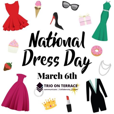 On March 6th, observe National Dress Day by reflecting on memorable events when we recall dearest memories by what we were wearing. #dress #fashion #style #ootd #love #gamis #dresses #outfit #shopping #dressmurah #model #instagood #instafashion #beauty #webdesign #website #design #graphicdesign #webdevelopment #marketing #webdesigner #digitalmarketing #seo #branding #websitedesign National Days, National Dress, Update Your Wardrobe, Lets Celebrate, How To Do Nails, Wearing Dress, Insta Fashion, Website Design, How To Memorize Things