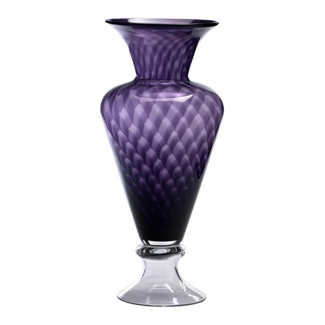 Purple Clementine Vase-Urn by Cyan Designs Purple Clementine Vase-Urn by Cyan Designs - 03046 Vases Glass, Purple Vase, Instyle Decor, Purple Home Decor, Purple Stuff, Purple Accessories, Contemporary Vases, Purple Interior, Colored Vases