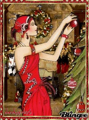 Flapper Christmas Style Art Deco Christmas, Art Deco Ladies, Art Deco Cards, Deco Christmas, Art Deco Illustration, Art Deco Lady, Deco Fashion, Art Deco Posters, Fashion Art Illustration