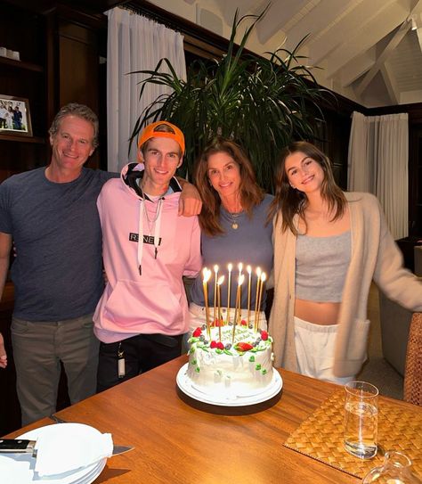 Cindy Crawford (@CindyCrawford) / Twitter Cindy Crawford And Kaia Gerber, 25 Years Together, Presley Gerber, Rande Gerber, Black Minidress, Kaia Jordan Gerber, Look At Her Now, Armani Suits, Navy Blue Suit