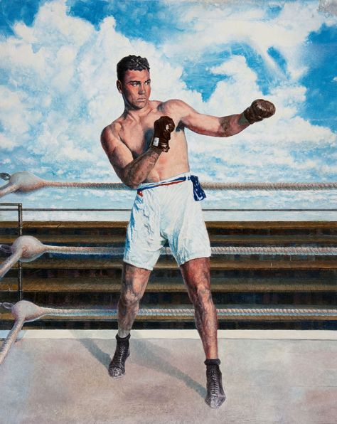 Jack Dempsey original art attributed to Kevin Rekis Jack Dempsey, Boxing Concept Art, Vintage Boxing Illustration, Mike Tyson Vs Jake Paul Poster, Manny Pacquiao Vs Floyd Mayweather, Old Boxing Posters, Muhammad Ali Poster, Boxing Techniques, Sport Boxing