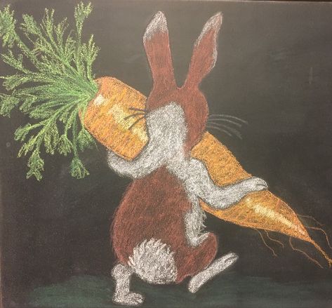 Easter Sidewalk Chalk Art Ideas, Animal Chalkboard Art, Bunny Chalkboard Art, Easter Blackboard Ideas, Chalkboard Easter Art, Easter Chalkboard Ideas, Easter Chalk Art, Spring Chalk Art, Easy Chalkboard Art