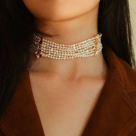 Mini Multi-Layer Pearl Necklace for just $212.00 #necklace #trendy #newarrivals #jewelsoftheday #2023newarrivals #daintyjewelry #minimalistearrings #earrings #bestgift #lovezafari Layer Pearl Necklace, Layered Pearl Necklace, French Women Style, Pearl Necklaces, Everyday Chic, Pearl Choker Necklace, Parisian Chic, Freshwater Pearl Necklaces, Swarovski Pearls