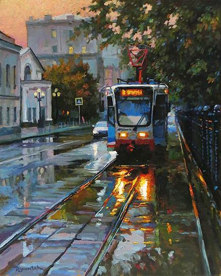 Architecture Landmark, City Painting, Arte Inspo, Cityscape Painting, Wow Art, A Level Art, City Landscape, Impressionist Art, Impressionist Paintings