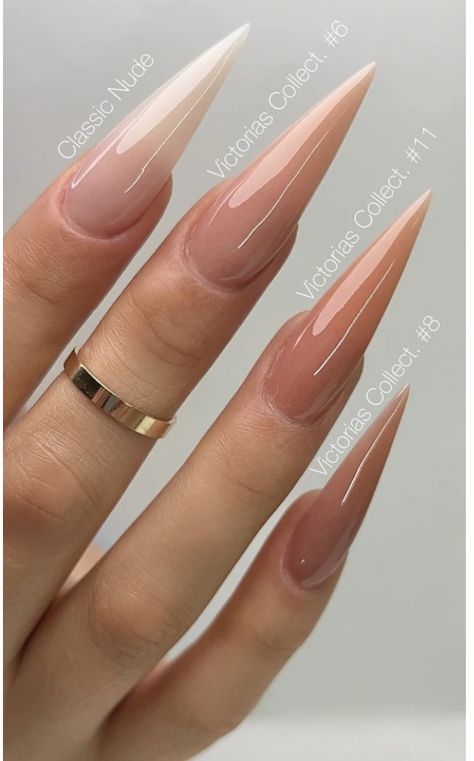 Natural Stilletos Nails, Beige Stiletto Nails, Nude Stilletos Nails, Long Nail Designs Stilettos, Nude Matte Nails Design, Stiletto Nude Nails, Steletoes Nails, Neutral Stiletto Nails, Ombré Stiletto Nails