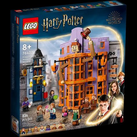 Diagon Alley Shops, Padma Patil, Garrick Ollivander, Harry Potter Lego, Harry Potter Diagon Alley, Harry Potter Lego Sets, Harry Potter Toys, Construction Lego, Shop Lego